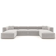 Eleanor Modular Sofa – Velvet Collection – Pearl